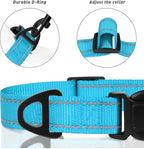 TagME Reflective Nylon Dog Collars, Adjustable Classic Pet Collar - Image 3