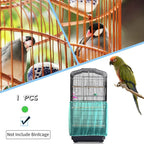 Daoeny Universal Bird Cage Cover, Adjustable Seed Feather Catcher, Soft Airy - Image 6