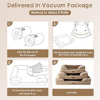 EHEYCIGA Orthopedic Dog Beds for Large Dogs, Waterproof Memory Foam Large Dog - Image 7