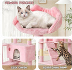 MoNiBloom 77 Inch Cat Tree Tower - Image 7