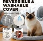 Cat Window Perch – Strong 6 Suction Cup Foldable Cat Hammock Bed - Image 8