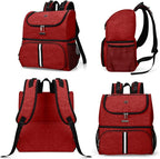 BAGLHER Pet Travel Bag, Double-Layer Pet Supplies Backpack, Pet Travel Backpack - Image 2