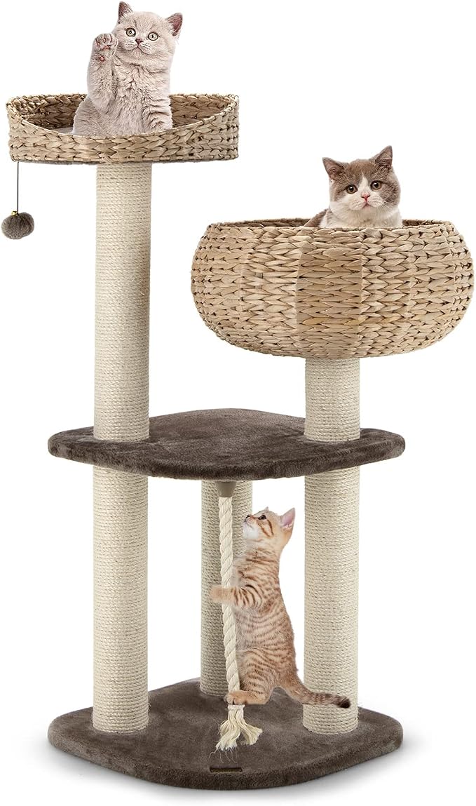 PETSITE 41 Inch Modern Cat Tree by PETSITE