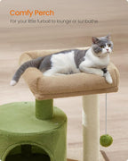 Feandrea Cat Tree, Small Cat Tower - Image 6