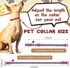 Amylove 48 Pcs Dog Collar and Leash Set, Polypropylene Adjustable Puppy Collars - Image 2