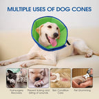 Dog Cone Collar After Surgery for Large Dogs, Adjustable Soft Cone for Dogs to - Image 5