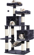 Hey-brother Large Multi-Level Cat Tree Condo Furniture by Hey-brother