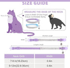 EXPAWLORER Soft Velvet Safe Cat Collars - Image 2