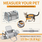 Cat Carrier Dog Carrier TSA Airline Approved - Image 2