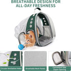 Cat Backpack Carrier, Back Expandable Pet Backpack - Image 4