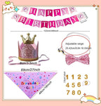Happy Birthday Dog Party Supplies Kit - Image 2