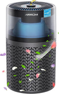 AIRROMI Pet Air Purifier for Home & Bedroom, HEPA Activated Carbon Filter by AIRROMI