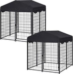 Dog Kennel Outside, 4.5' x 4' x 4' Dog Kennel Outdoor by Jhsomdr