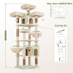 Globlazer Cat Trees and Towers for Multiple Adult Cats, 82-inch XXL Tall Cat - Image 7