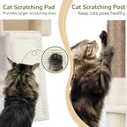 Globlazer Heavy Duty Cat Tree Tower, 70inch Sturdy Cat Tree - Image 5