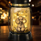 kyoryuger Poodle Gifts for Women/Men, Poodle Solar Lanterns Dog Mom Birthday - Image 8