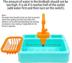 kathson Bird Bathtub, Parrot Shower Box, Automatic Parakeet Bathtub - Image 7