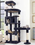 Globlazer Extra Large Platform Cat Tree, 65in Sturdy Cat Scratching Tree by Globlazer