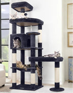 Globlazer Extra Large Platform Cat Tree, 65in Sturdy Cat Scratching Tree by Globlazer