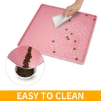 Ptlom Pet Placemat for Dog and Cat, Waterproof Non-Slip Silicone Feeding Bowl - Image 7