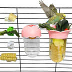 7 PCS Bird Cage Feeder for Vegetable Millet Holder Cage Accessories by Unknown