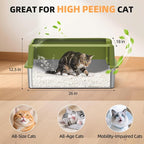 Enclosed Stainless Steel Cat Litter Box - Image 2