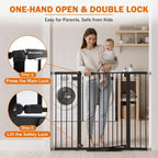 Mumeasy 36" Extra Tall Baby Gate - Image 4