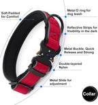 Plutus Pet Tactical Dog Collar, Reflective, Adjustable Heavy Duty Dog Collar - Image 3