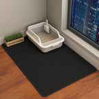 HCY&WLD Cat Litter Mat, 45x26/35x24/30x22/24x18 Inch Double Layer Cat Litter by HCY%26WLD