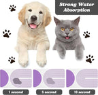 Dog Food Mats for Floors Waterproof, Cat Water Bowl Mats Pet Feeding Absorbent - Image 2