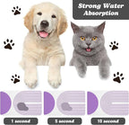 Dog Food Mats for Floors Waterproof, Cat Water Bowl Mats Pet Feeding Absorbent - Image 2