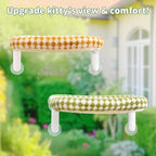 Sunhoo Cat Window Perch Bed Foldable Kitty Windowsill Hammock Shelf Seat Large - Image 7