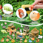 DIYDEC 40pcs Mini Resin Animal 40 Styles Tiny Resin Animals Miniature Little - Image 3
