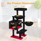 KIYUMI Cat Tree Cat Tower Condo - Image 2