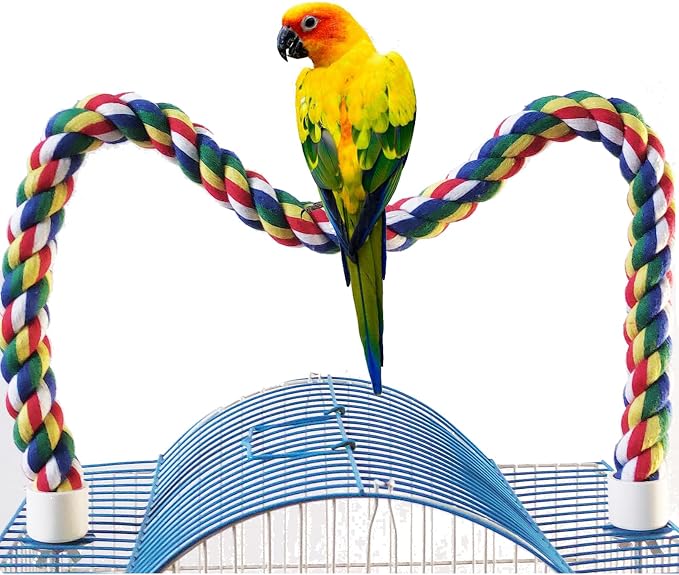 Bird Perch, Bird Rope Perch & Rope Perch, Bird Perches by Birdsfavoriteropeswing