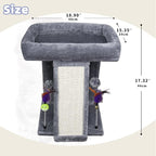 TWDEPART Cat Tree Tower with Cat Scratching Post - Image 2