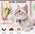 Cat Collar with Bells Breakaway, Bowtie Cat Collar - Image 8