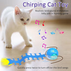 Interactive Cat Toys Ball for Indoor Cats Fast Rolling on Carpet, Chirping & - Image 5