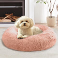 JOLLYVOGUE Calming Dog Bed Medium Size Dog, Anti-Anxiety Donut Medium Pet Bed by JOLLYVOGUE