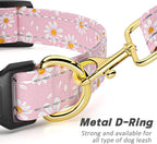Reflective Dog Collar for Extra Small Dogs, Cute Daisy Theme Adjustable - Image 5