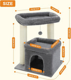 PEQULTI Cat Tree Cat Tower - Image 2