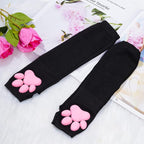 Nydotd Cat Paw Pad Mittens Gloves Kawaii Pink 3D Claw Fingerless Cute Cat - Image 7