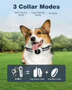 2-in-1 Dog Shock Collar & Dog Bark Collar - Image 2