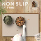 Dog Food Mat - 24x15 Raised Edges Dogs Mat - Image 4
