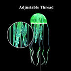 Lpraer 6 Pieces Glow Aquarium Ornaments Artificial Glow Floating Jellyfish - Image 3