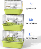 Portable Bird Travel Carrier Cage – 360° Full View Wire Carrier - Image 6