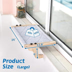 Zakkart Easy Seat Cat Perch for Window Sill - Image 5