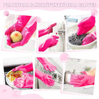 Pecute Pet Grooming Gloves Large, Heat Resistant Dog Washing Gloves - Image 8