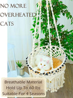 KARCEEY Macrame Cat Hammock - Image 6