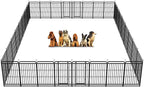 Heavy Duty Dog Playpen: 32 Steel Panels 47" Height, Square Steel Pipe by Committedtobetterpetlife